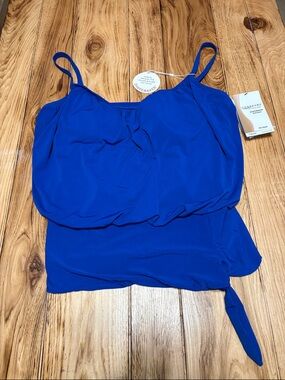 Coco Reef Cobalt Blue Spaghetti-Strap Bathing Suit Top